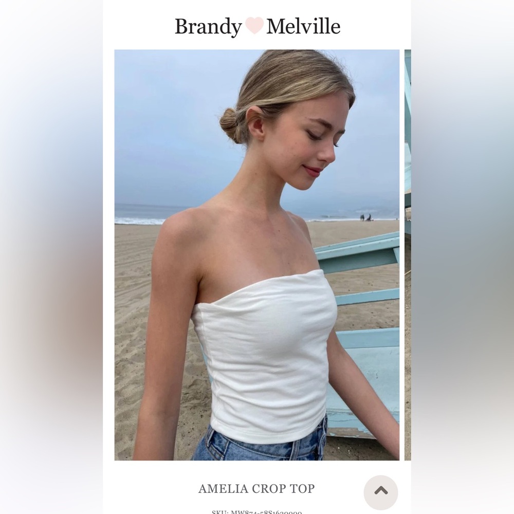Brandy Melville Amelia Tube Top